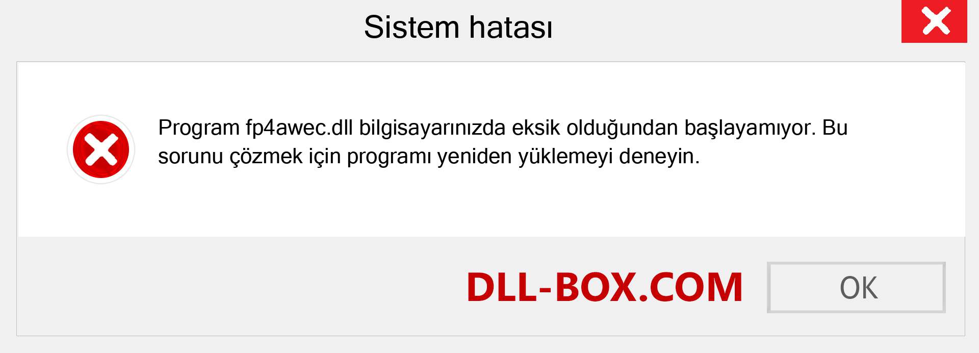 fp4awec.dll dosyası eksik mi? Windows 7, 8, 10 için İndirin - Windows'ta fp4awec dll Eksik Hatasını Düzeltin, fotoğraflar, resimler